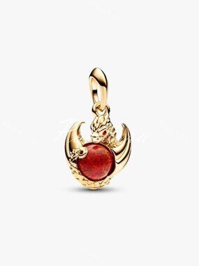 Game of Thrones Dragon Fire Dangle Charm